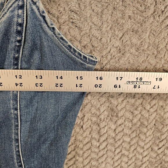 Forever 21 Women Medium Wash Denim Zip Front Bodycon Mini Dress Size M - Picture 3 of 7